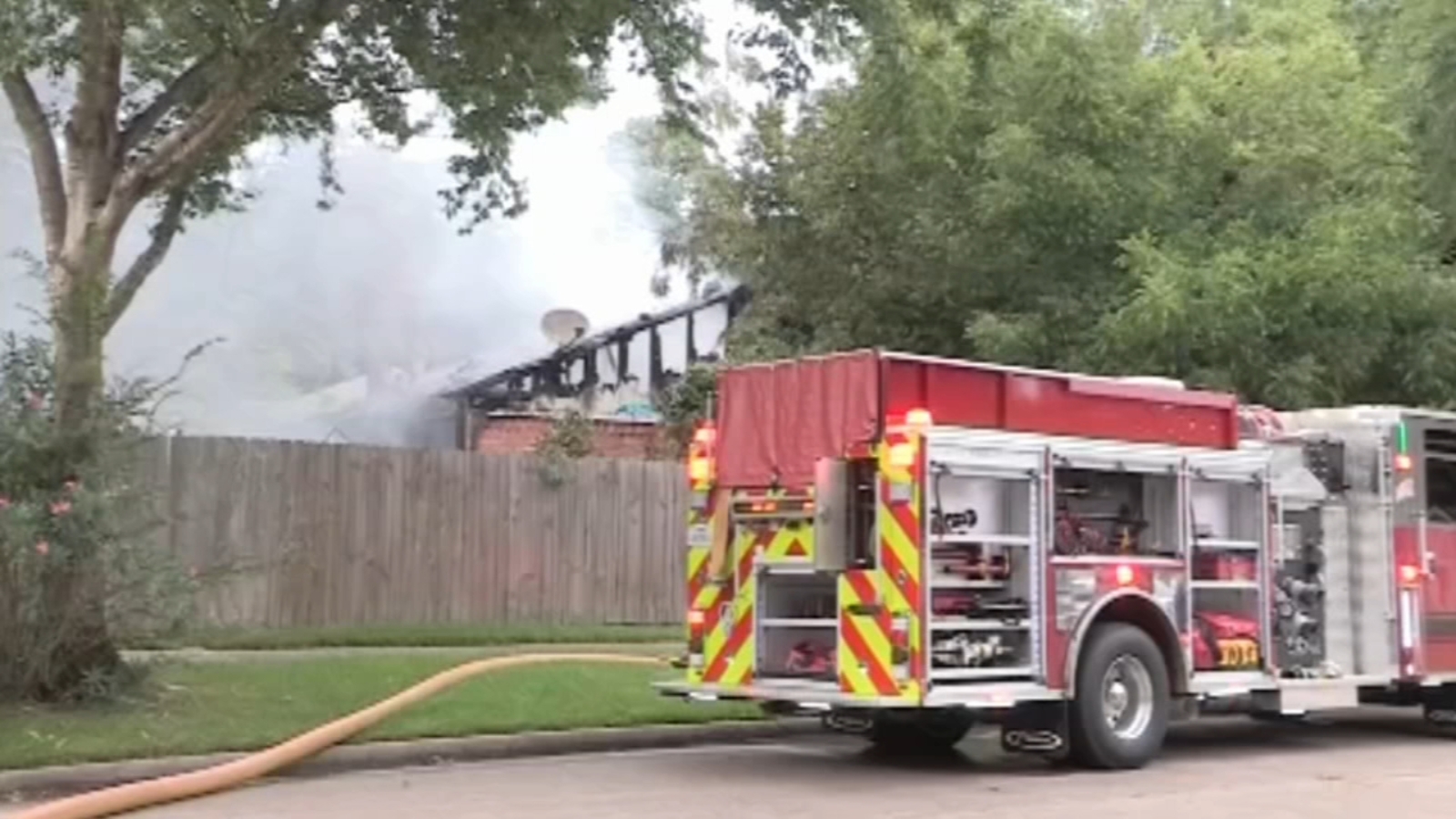 68yearold woman severely burned in Spring house fire dies, fire