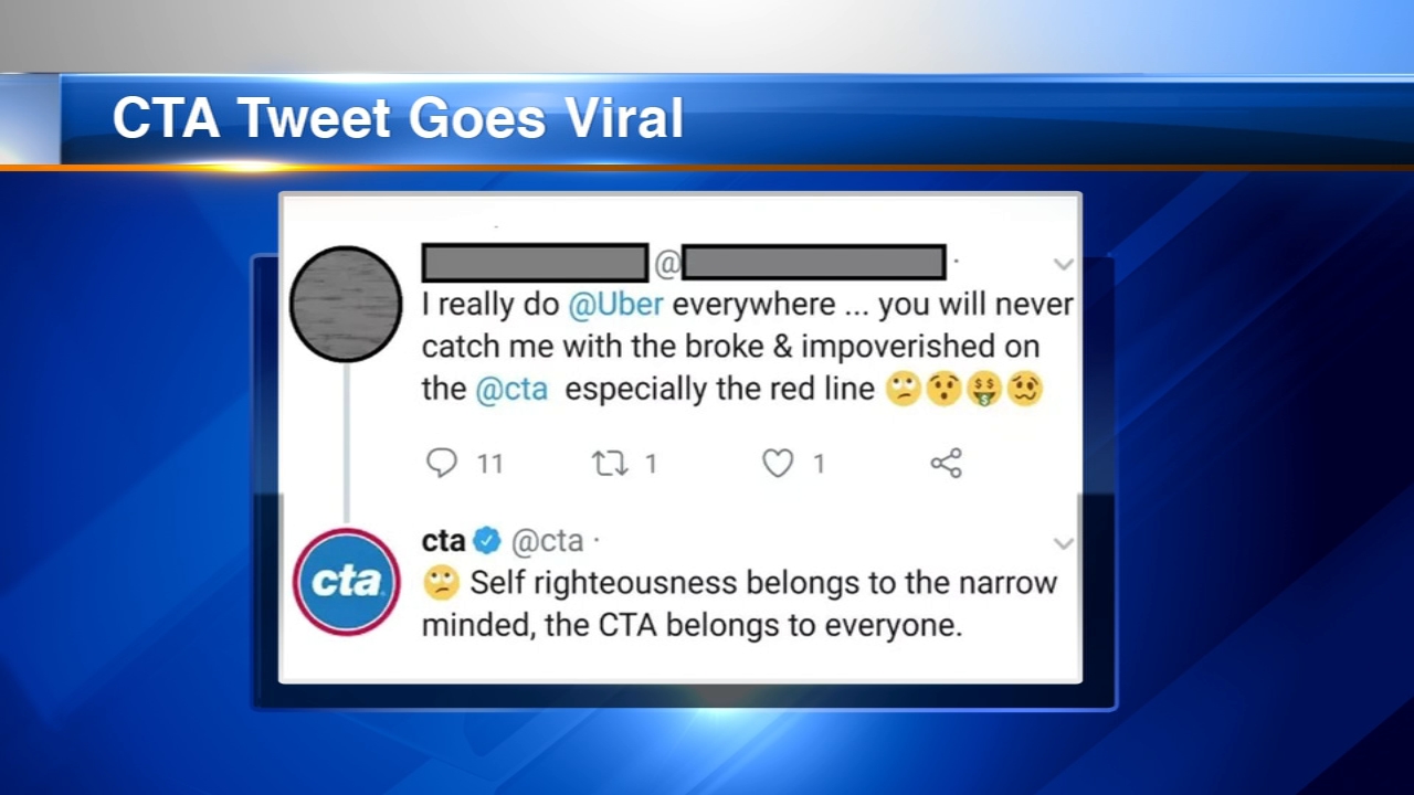 CTA tweet goes viral