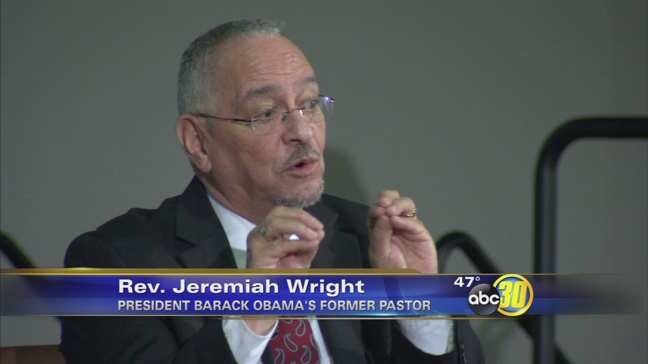 President Barack Obama S Former Pastor Spoke At Fresno State On Monday Abc30 Fresno