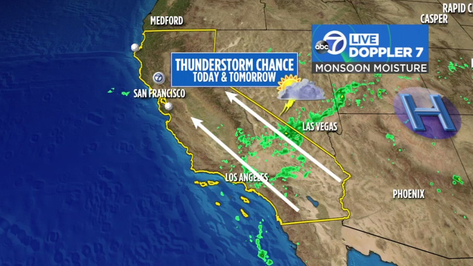 Bay Area sees slight chance of dry lightning over next 48 hours ABC7 San Francisco