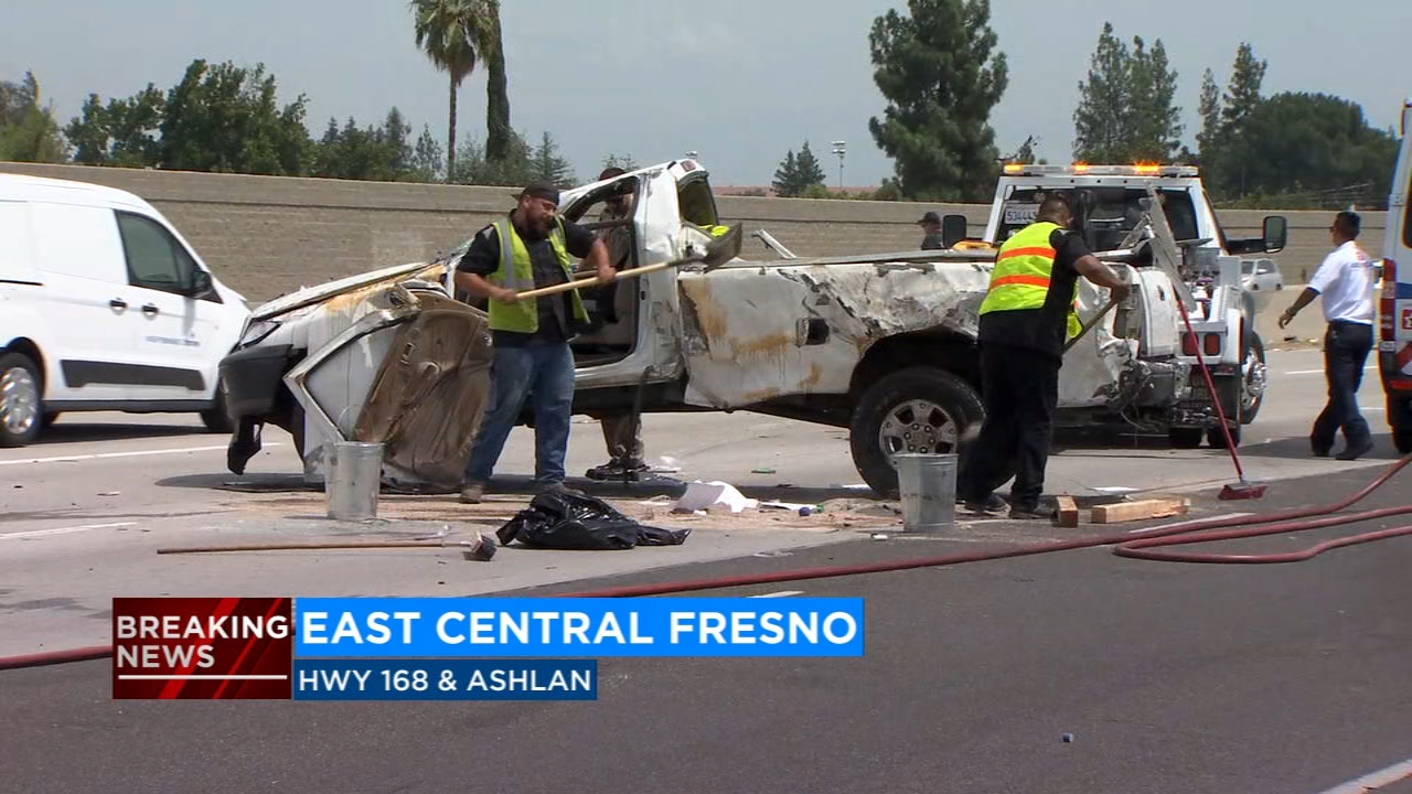 Deadly crash in east central Fresno