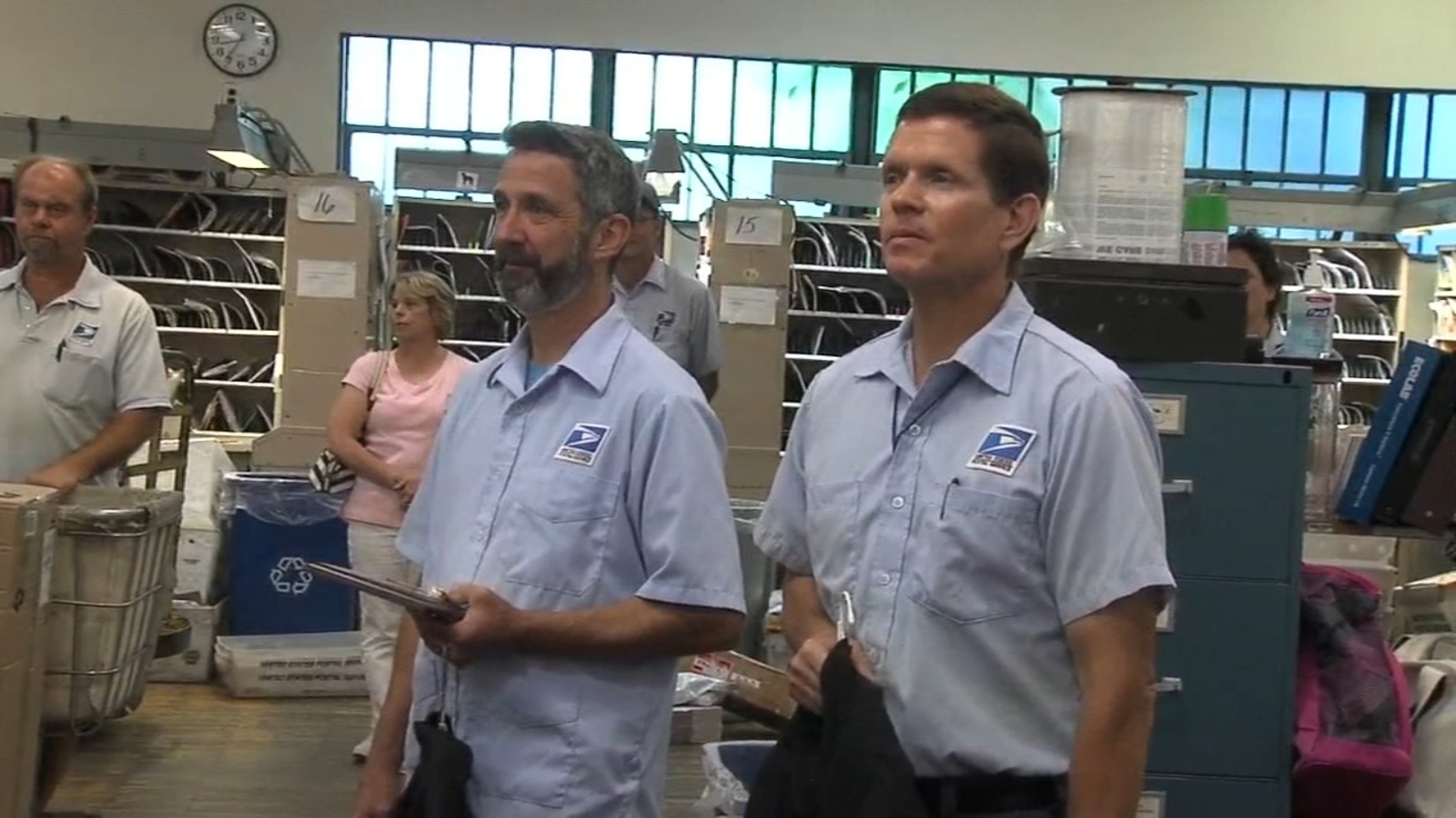 Two letter carriers recognized as Million Mile Drivers from United