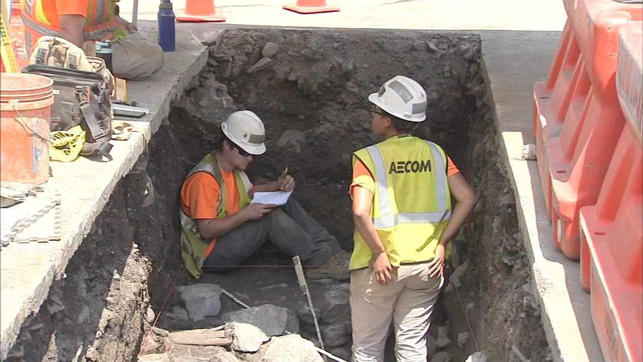 Archaeologists digging where residential tower is planned in Philly