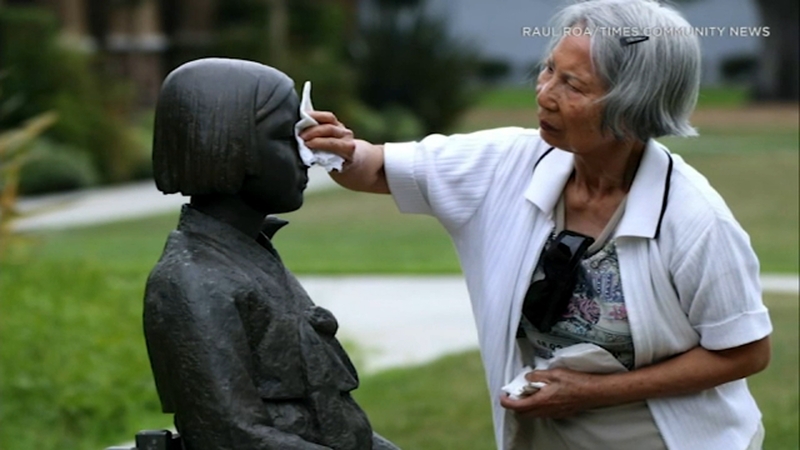 Memorial Honoring Korean Comfort Women Vandalized With Unknown
