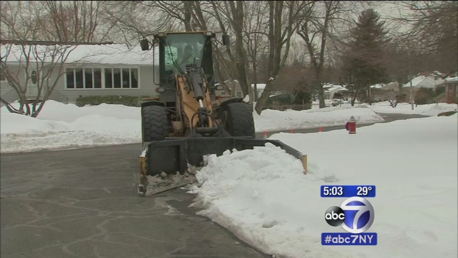 Snow starts falling in Rockland County ABC7 New York