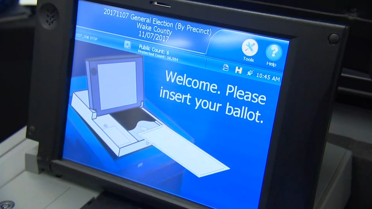 North Carolina may be using new voting machines in 2020