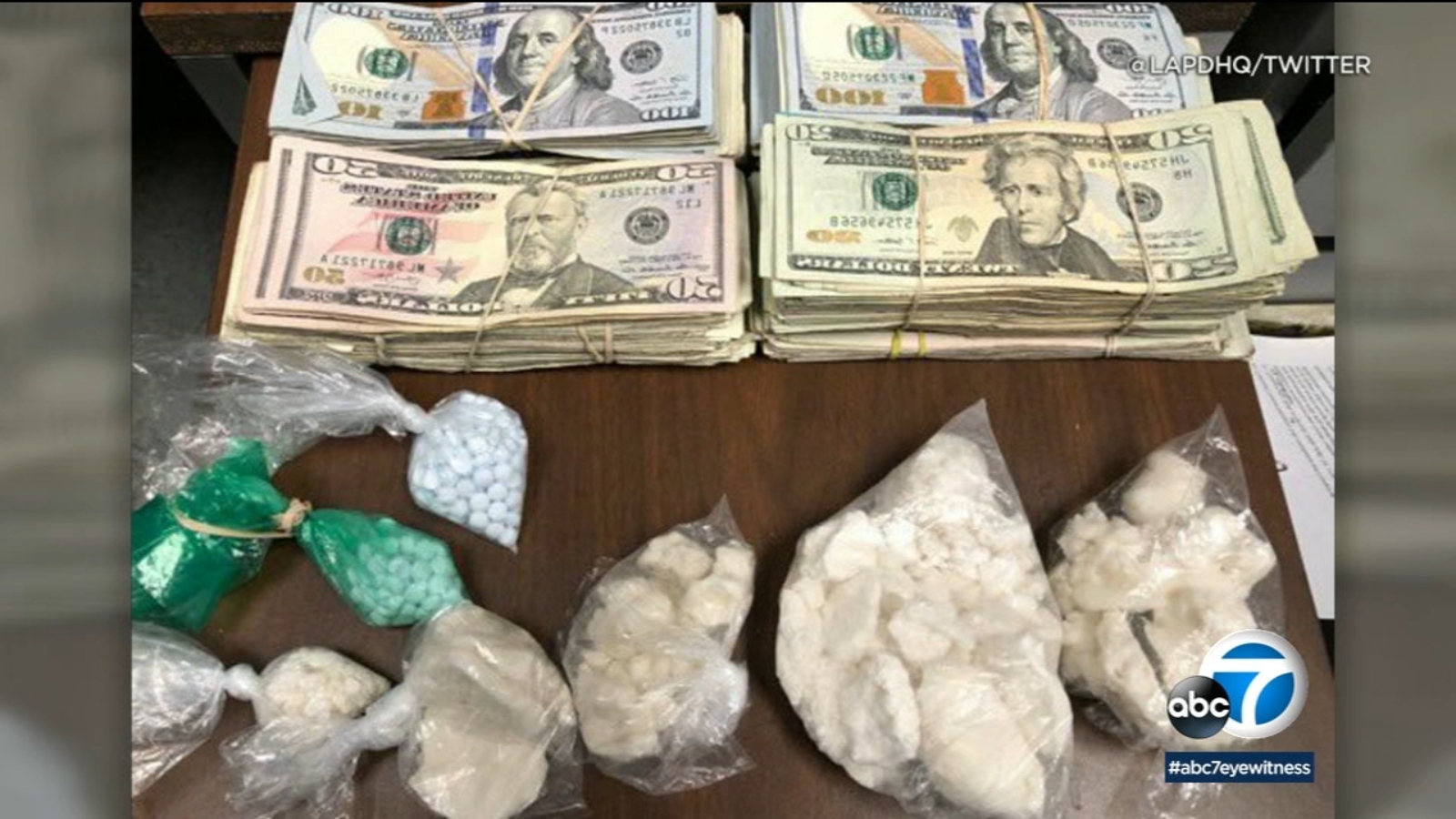 20,000 worth of rock cocaine confiscated after LAPD drug bust ABC30