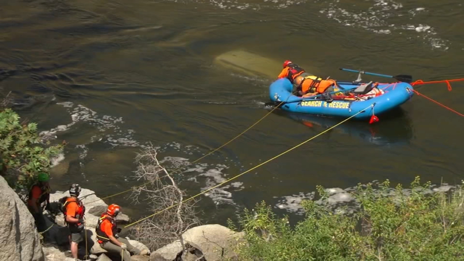Dead man found inside SUV submerged in Kern River in Kern County ...
