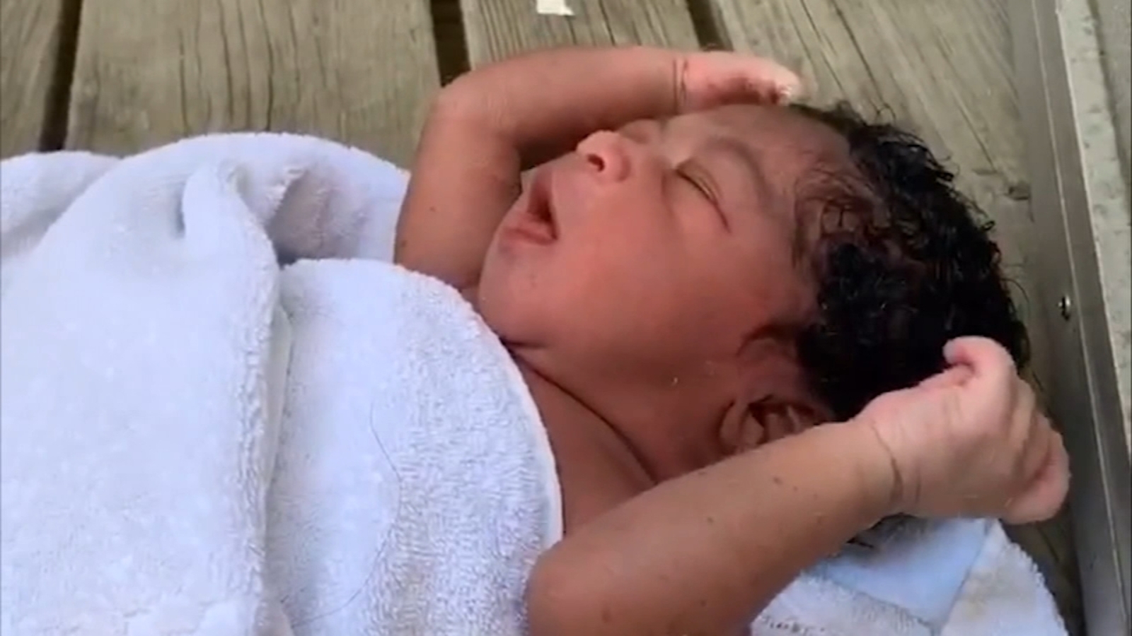 Hoursold newborn baby found abandoned in Upper Darby, Pennsylvania