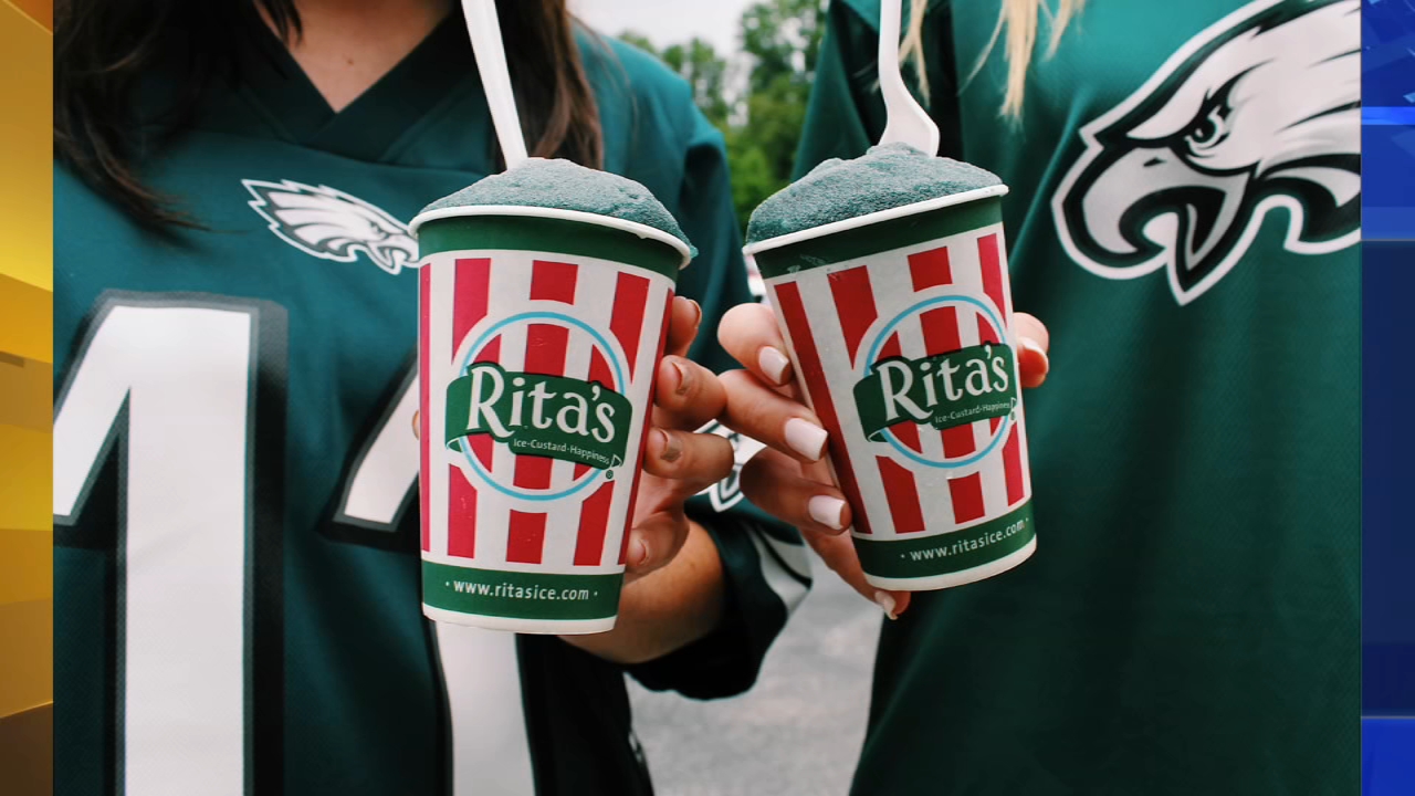 Rita's unveils 'Go Birds!' flavor to honor Philadelphia Eagles