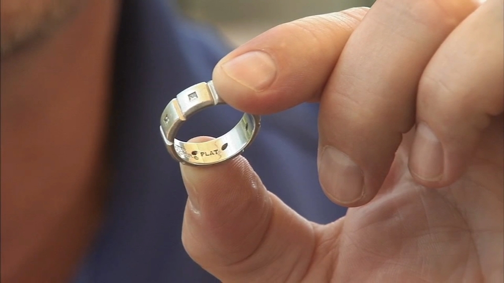 Stranger finds missing wedding ring thought to be lost for good at sea