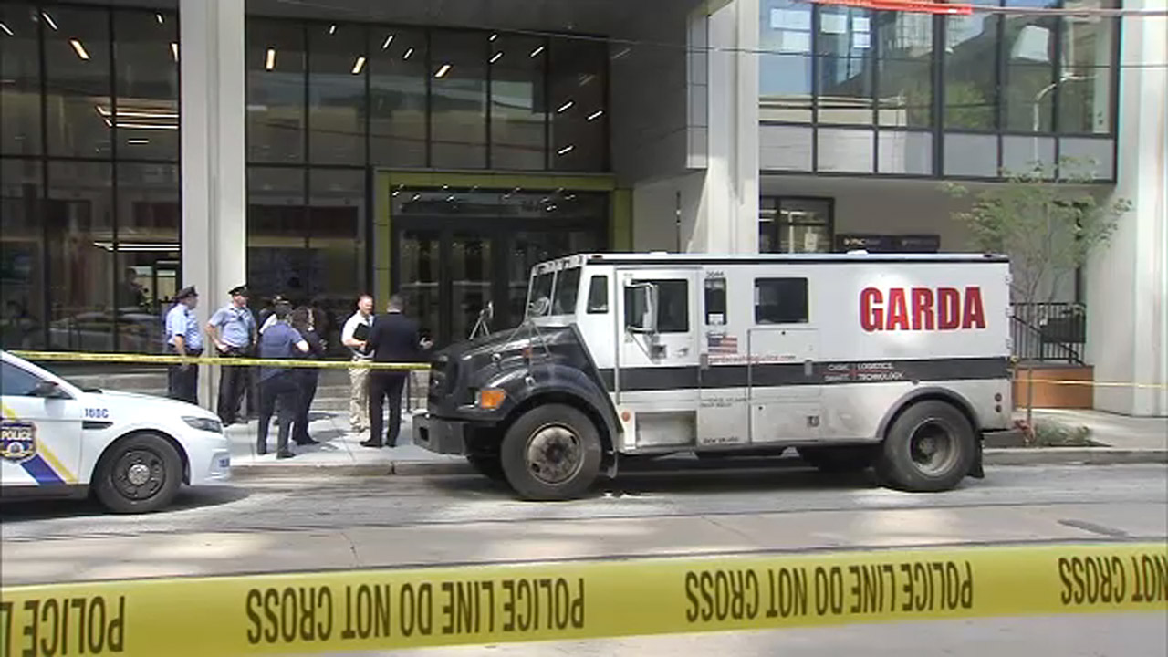 Shots fired in armored car robbery in University City, suspects flee