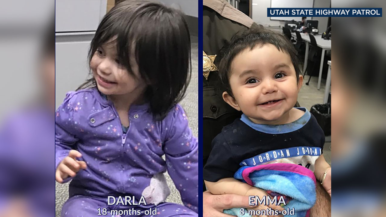 Sisters, ages 18 months and 8 months, found safe in Utah after alleged ...