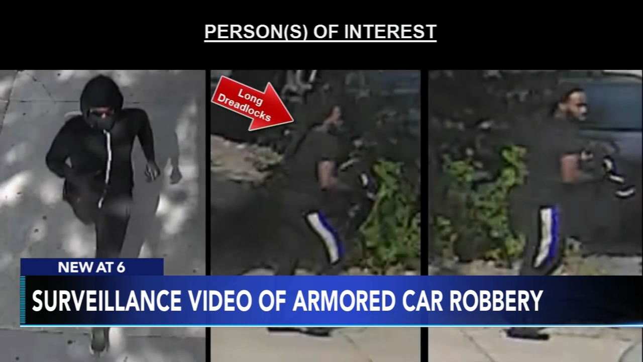 Dramatic video released of armored car robbery in University City