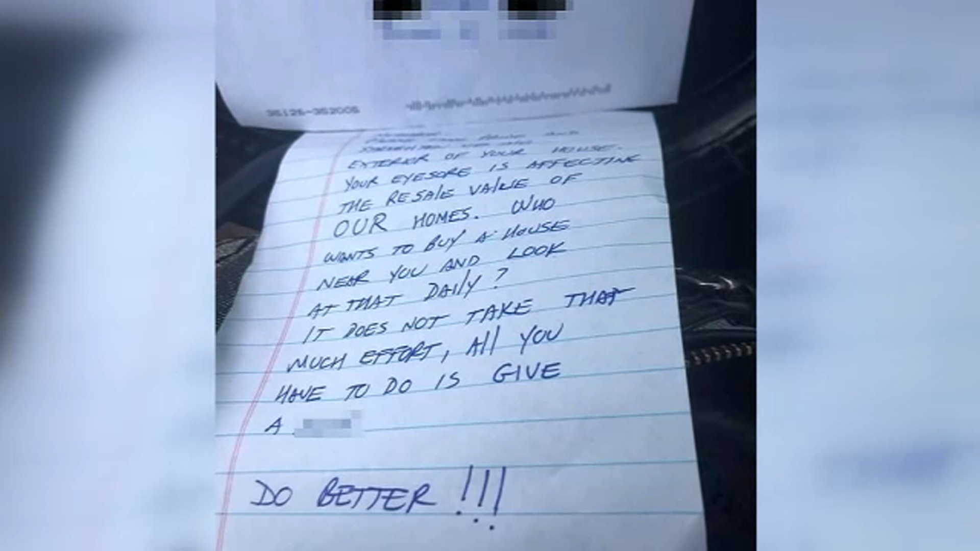 Support after cancer family receives spiteful letter