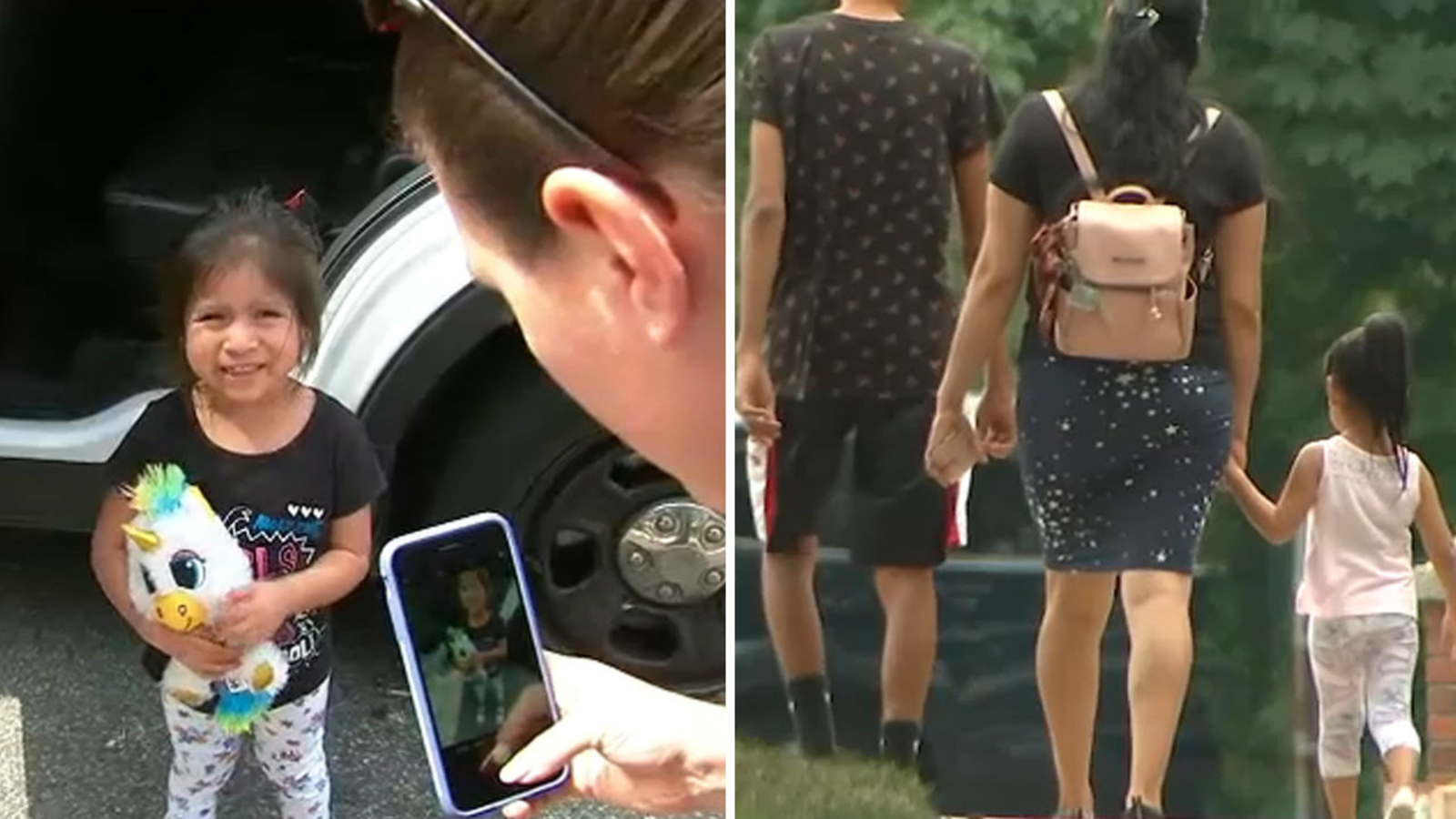 Family grateful 4-year-old is safe after found wandering alone in ...