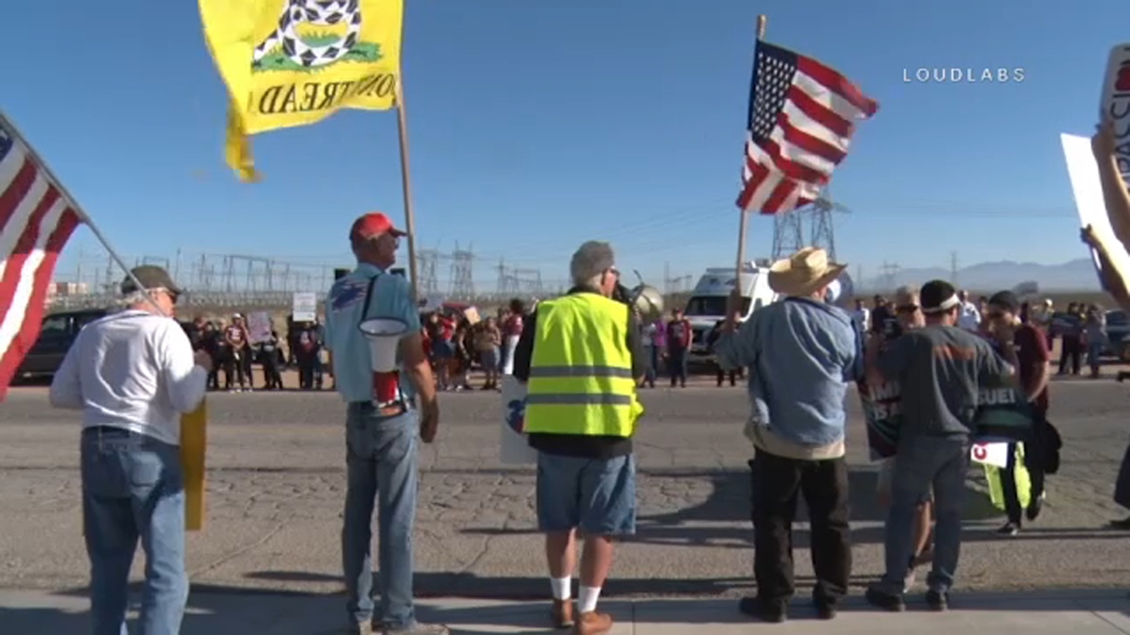 Over 200 demonstrators protest what they believe to be inhumane, prison