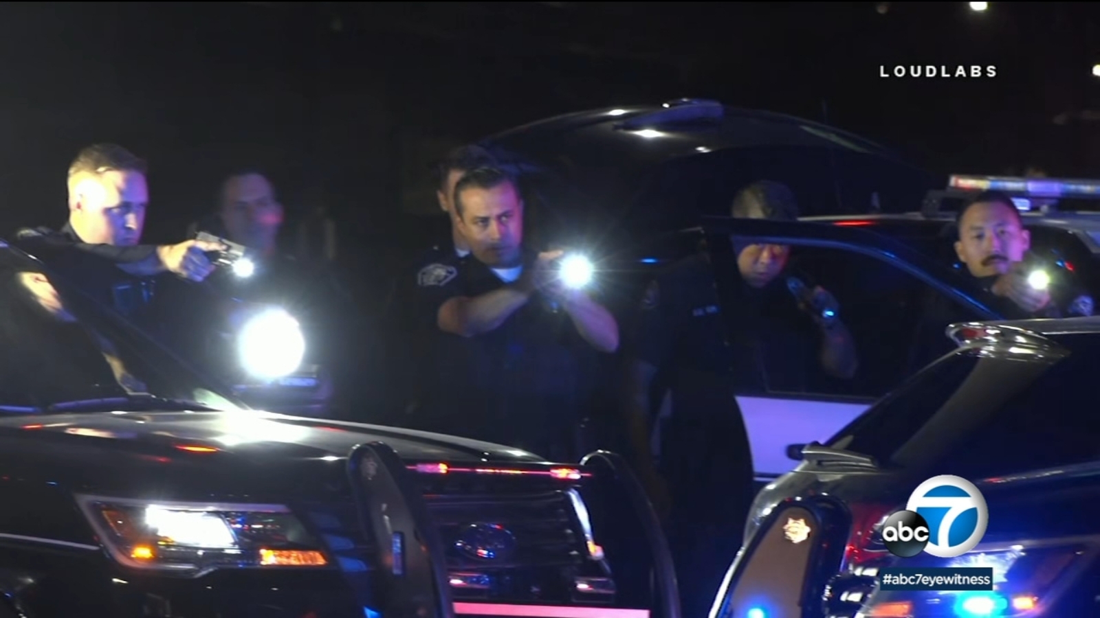 6 juveniles arrested after car collides with Gardena police vehicle ...