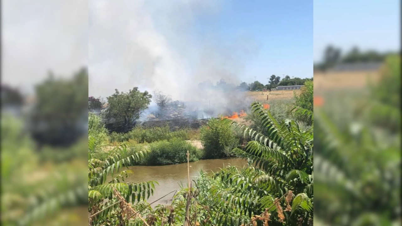 Vegetation fire shuts down portion of Hwy 145 in Madera County