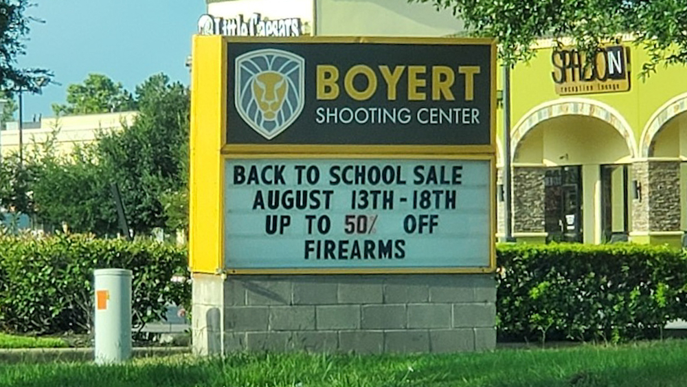 Katy gun store faces backlash over "Back to school" sale
