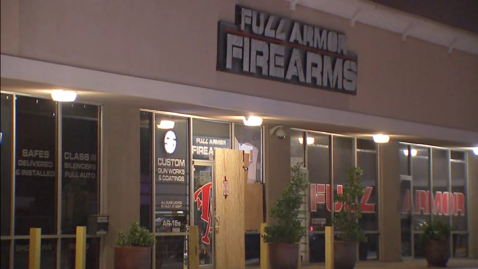 Thieves target Full Armor Firearms in W. Houston for 30th time in 8