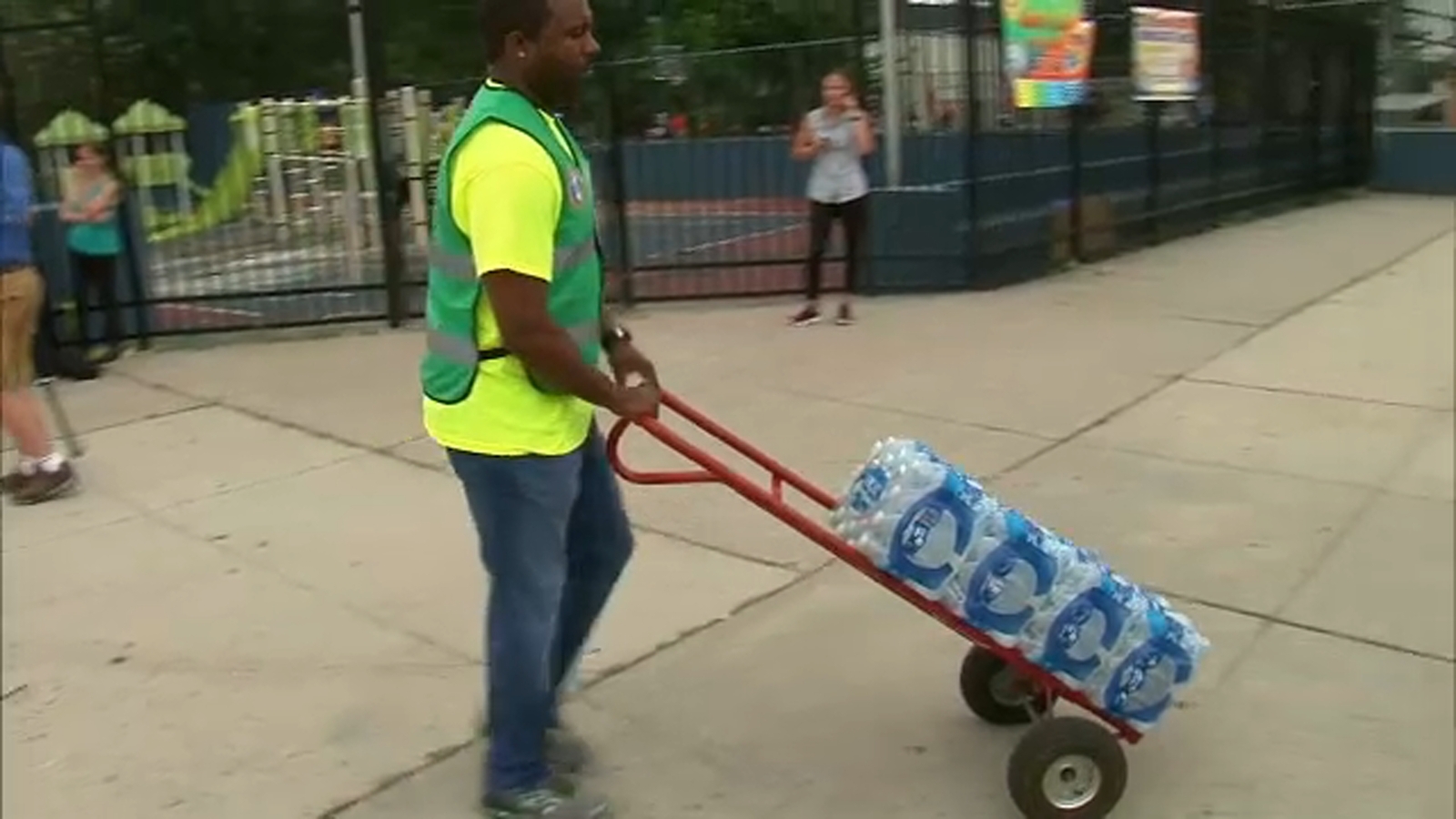 New bottled water arrives in New Jersey amid lead crisis, 20K cases had
