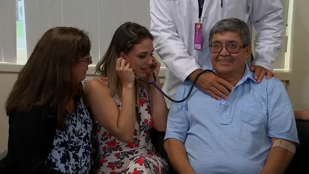 Emotional meeting between transplant recipients, donor's family in Westchester County