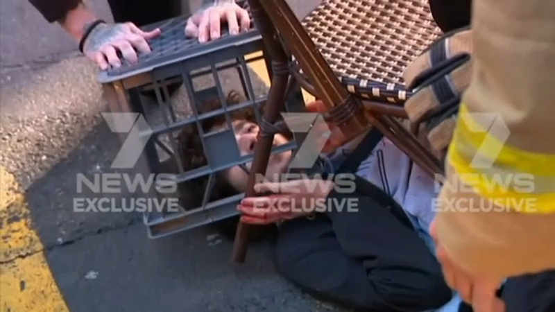 Good Samaritans Capture Stabbing Rampage Suspect In Australia