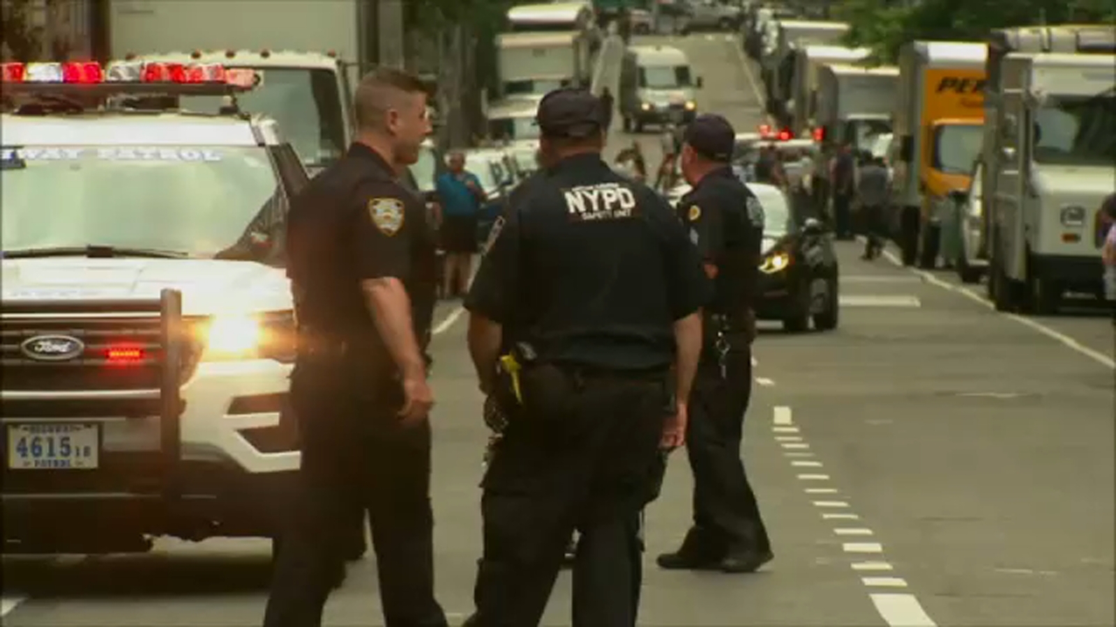 Pedestrian critically injured after collision with truck in Midtown ...