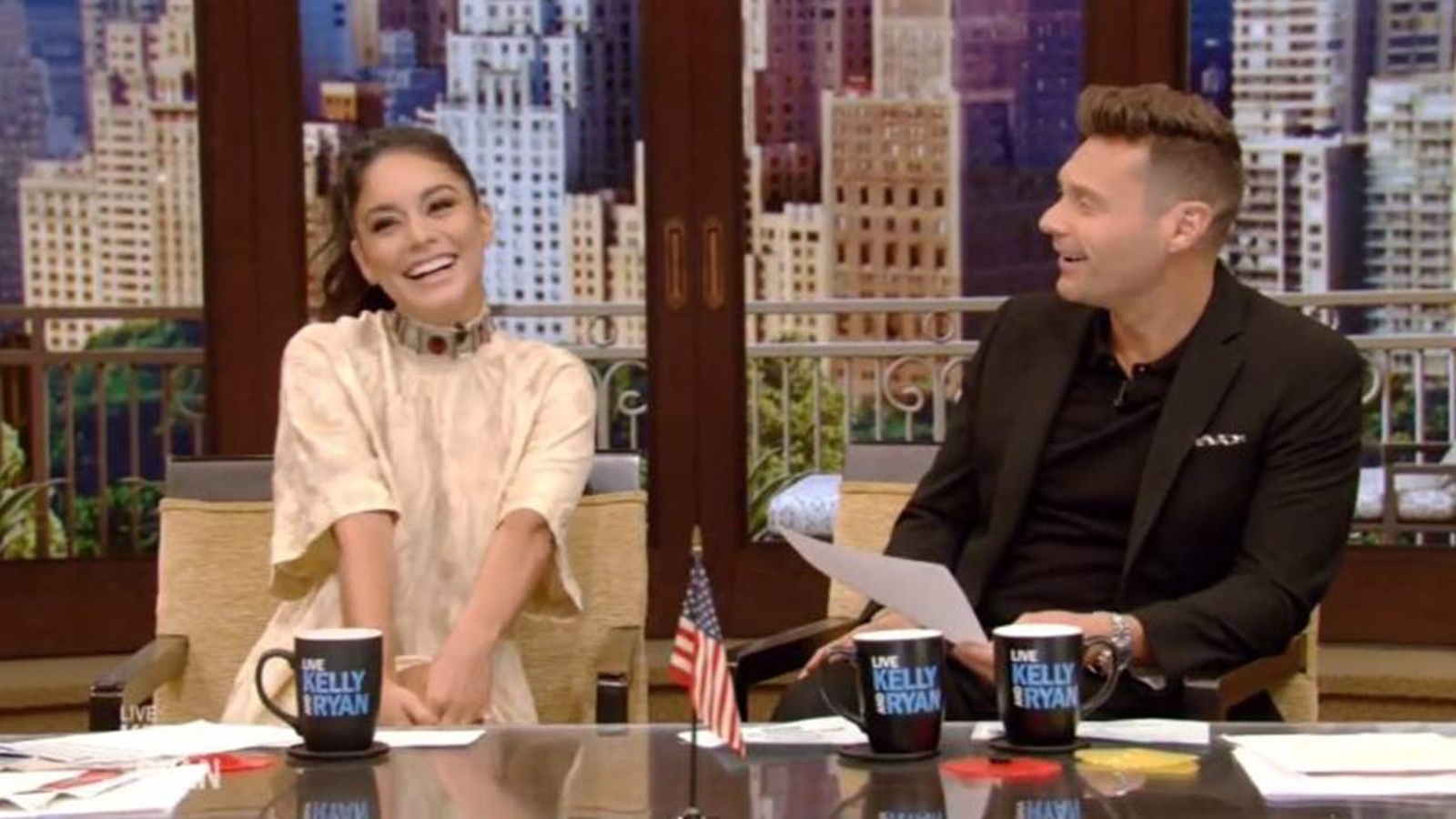 'Live with Kelly and Ryan' Vanessa Hudgens ABC7 New York