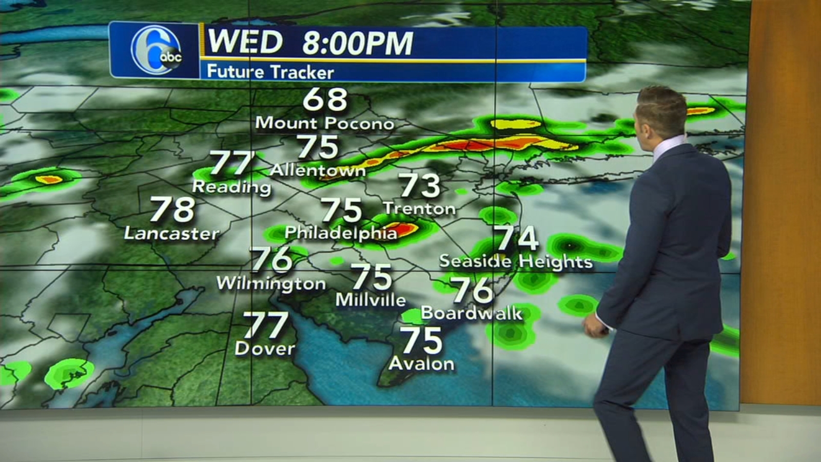 AccuWeather forecast for Philadelphia, Pennsylvania, New Jersey and