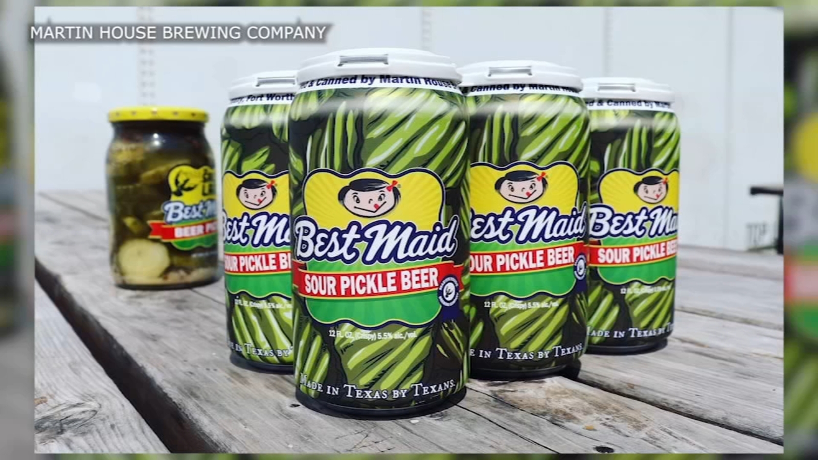Pickle lovers! Relish in sour pickle beer sold only in Texas ABC13