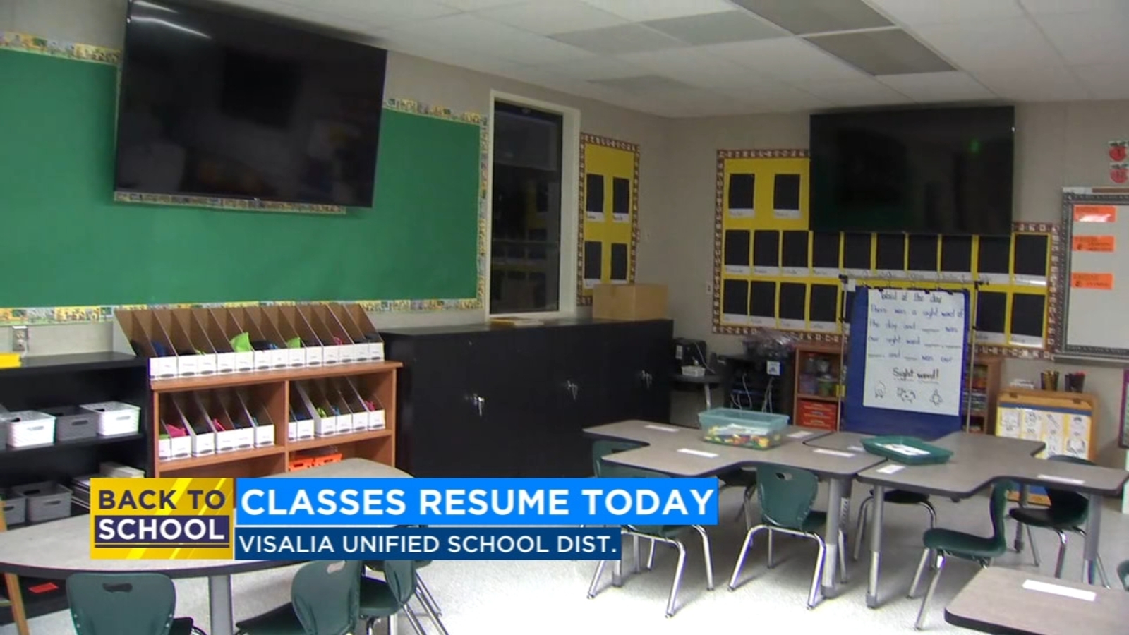 Hundreds of children return to a new and improved Ivanhoe Elementary