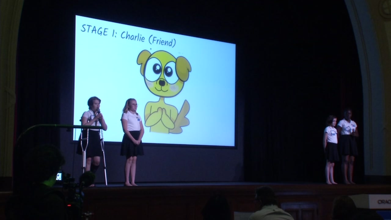 Young women tackle real-world problems with tech at Technovation event