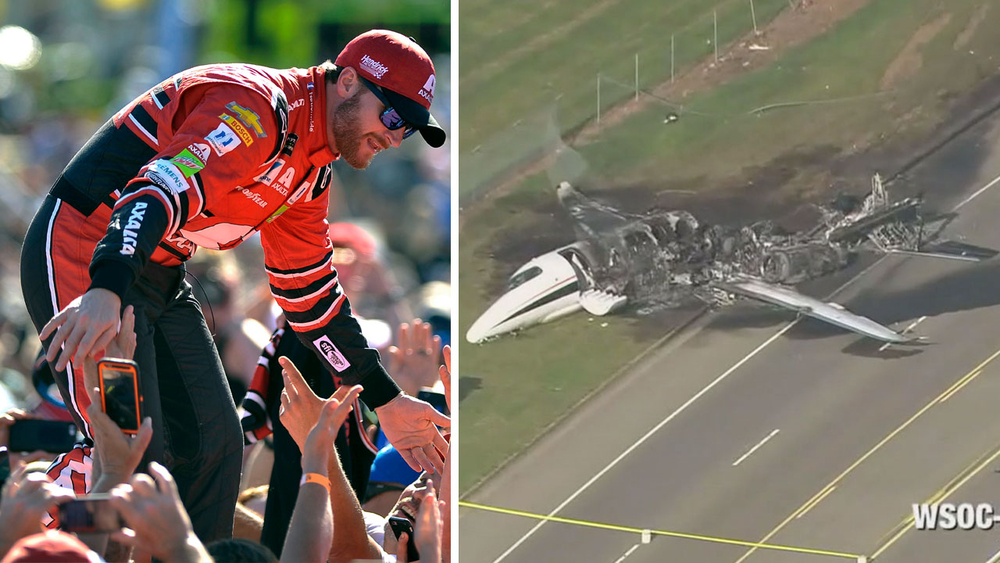 Dale Earnhardt Jr. takes weekend off after plane crash near Bristol - ABC7 San Francisco