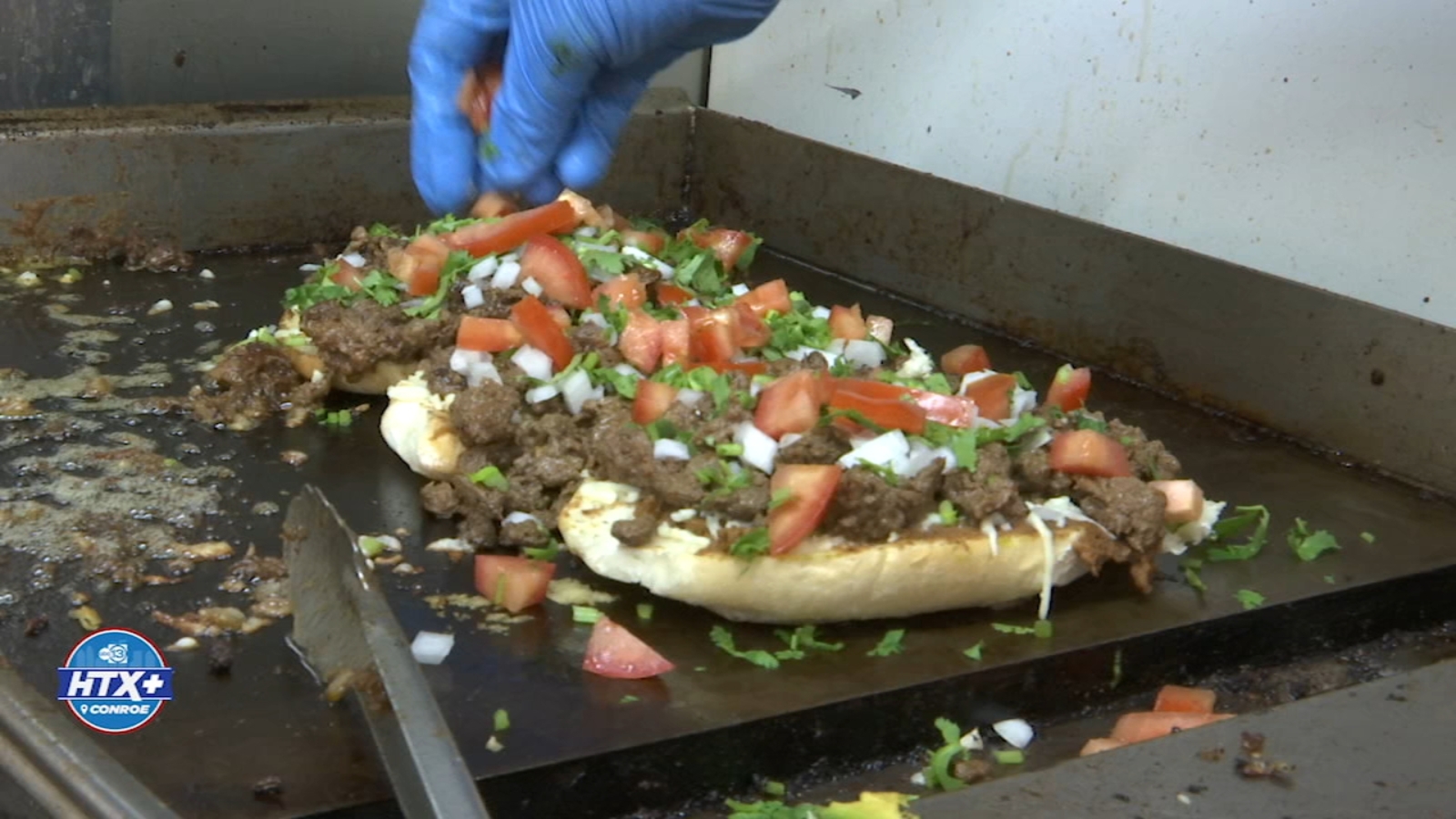 Cowboy Tacos and Burgers Conroe food stand cooks Texassized cuisine