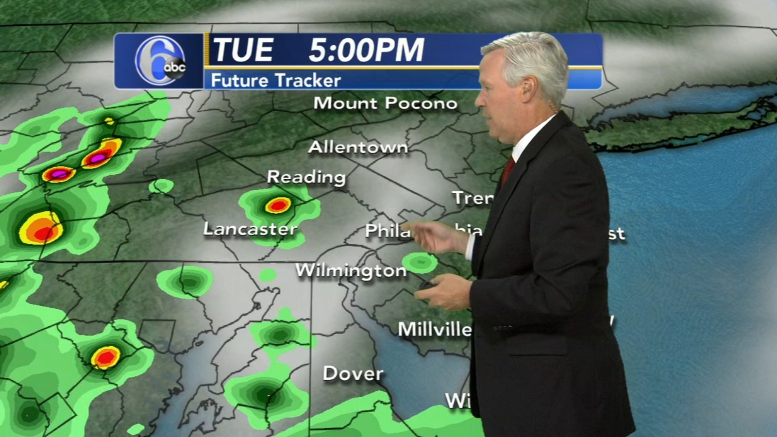 AccuWeather forecast for Philadelphia, Pennsylvania, New Jersey and