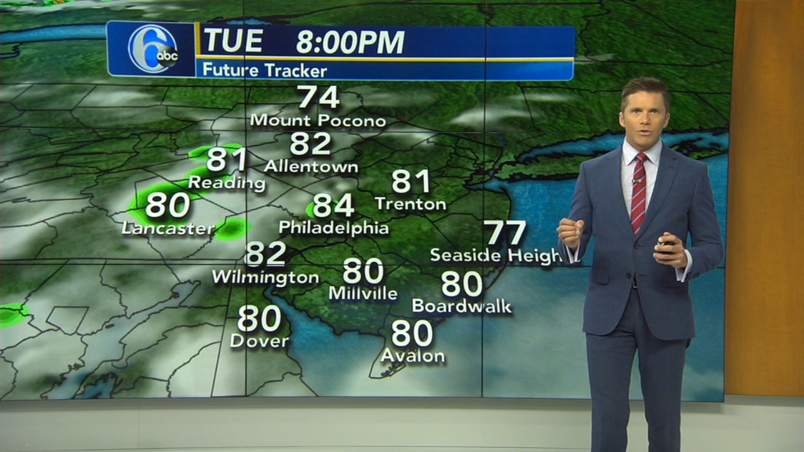 AccuWeather forecast for Philadelphia, Pennsylvania, New Jersey and