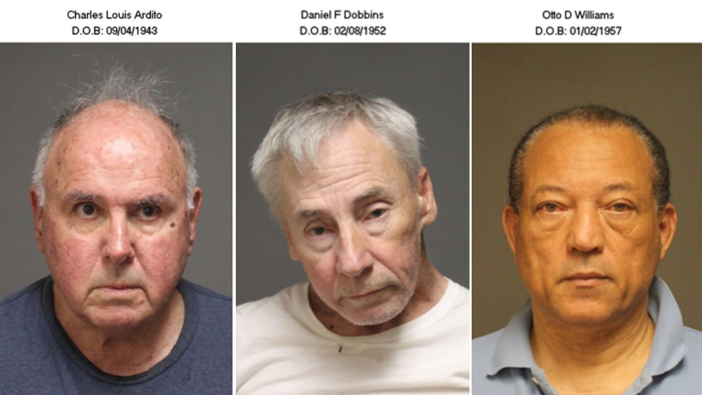 5 men, 85-year-old woman accused of lewd, sexual activity in Connecticut woods