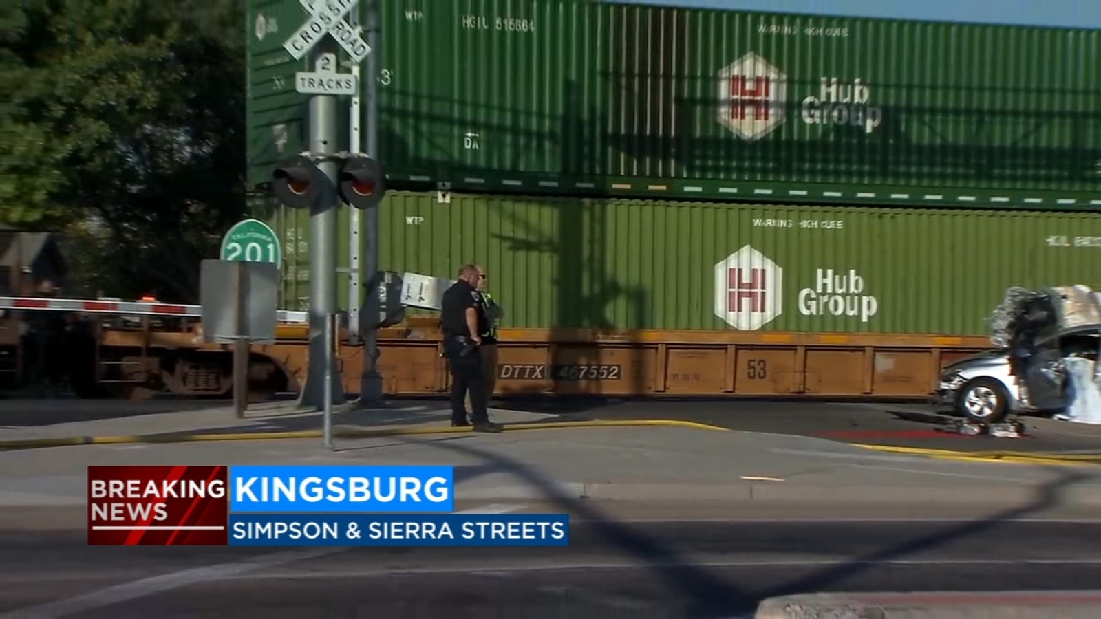 Authorities identify man killed after car struck by train in Kingsburg