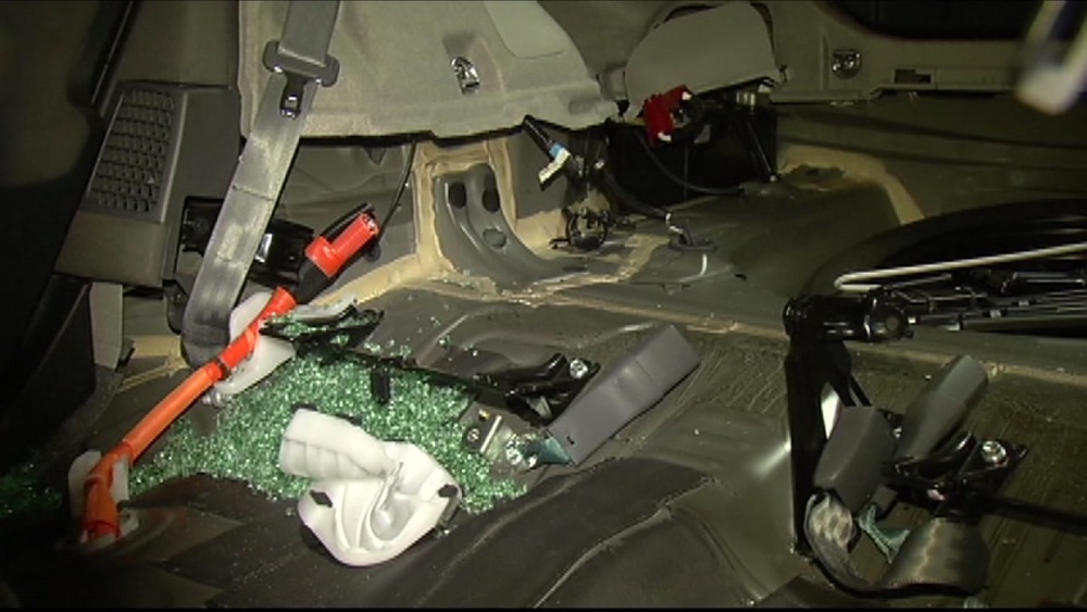 San Francisco woman returns to Prius to find car disassembled, battery stolen
