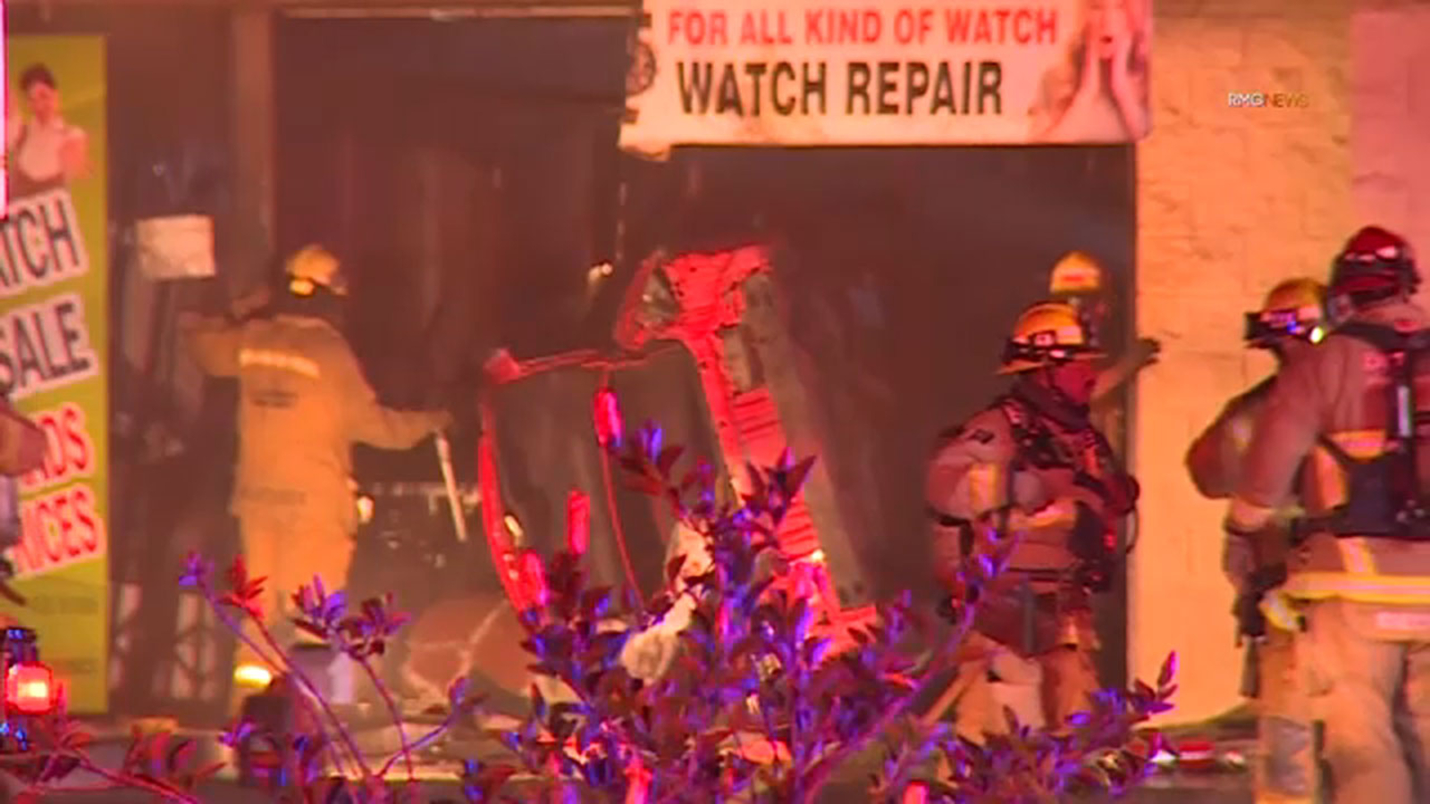 2 injured after vehicle slams into business in Downey - ABC7 Los Angeles