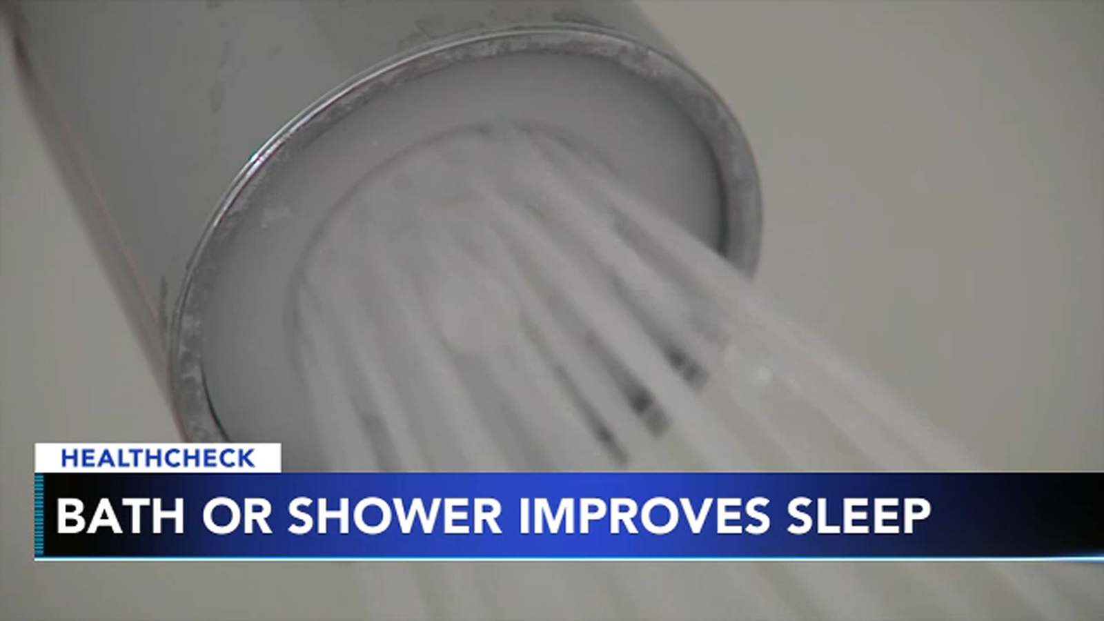 Study Warm bath or shower before bedtime can improve sleep 6abc