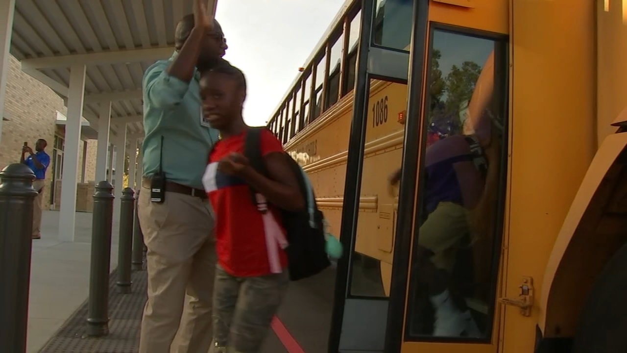 First day of school in the Triangle