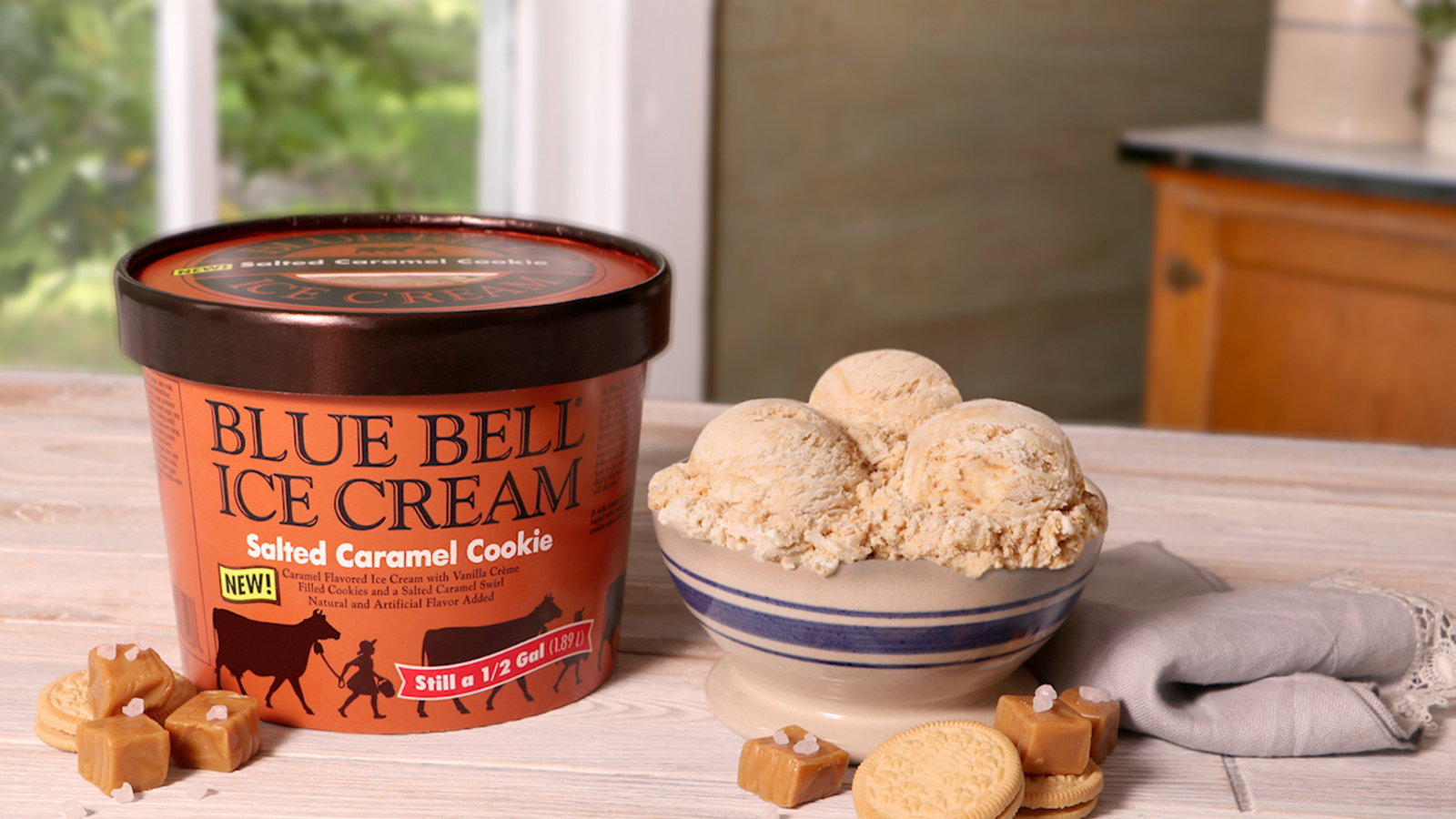 Blue Bell releases new Salted Caramel Cookie flavor for fall ABC11