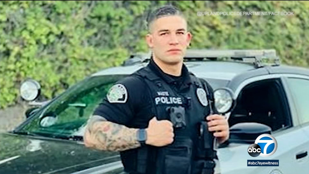 Upland police officer getting plenty of looks after recruitment post goes viral