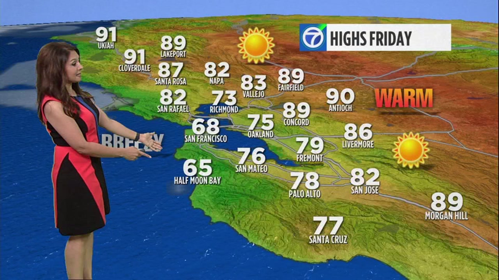 AccuWeather forecast for San Francisco, San Jose, Oakland and Bay Area