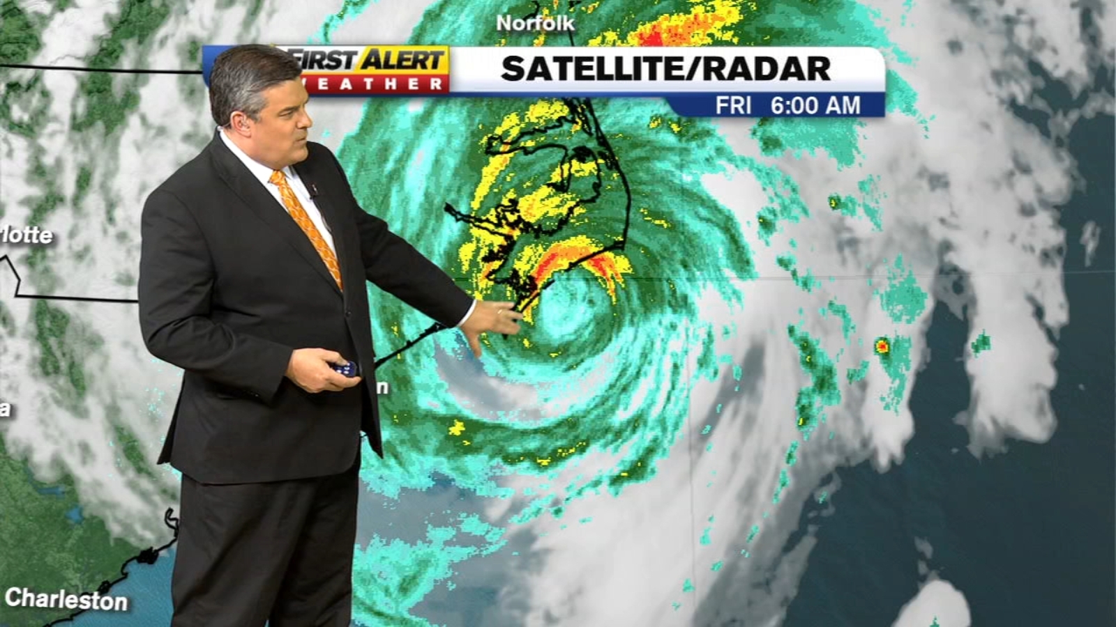 Hurricane Dorian weather update Dorian grazes Carolina coast, aims for