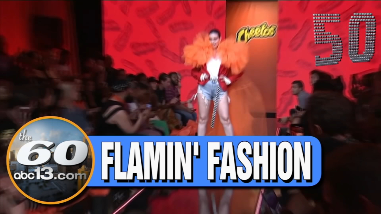 THE 60: Cheetos brings flamin' haute looks to NY Fashion Week