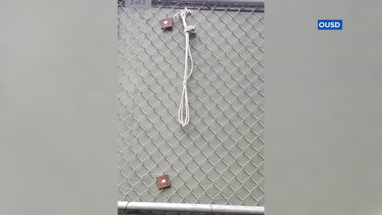 Rope resembling a noose found near Oakland elementary school